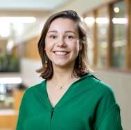 Onderzoeker Kim Geurts van het lectoraat Digitale Transformatie in de Revalidatiezorg in beeld