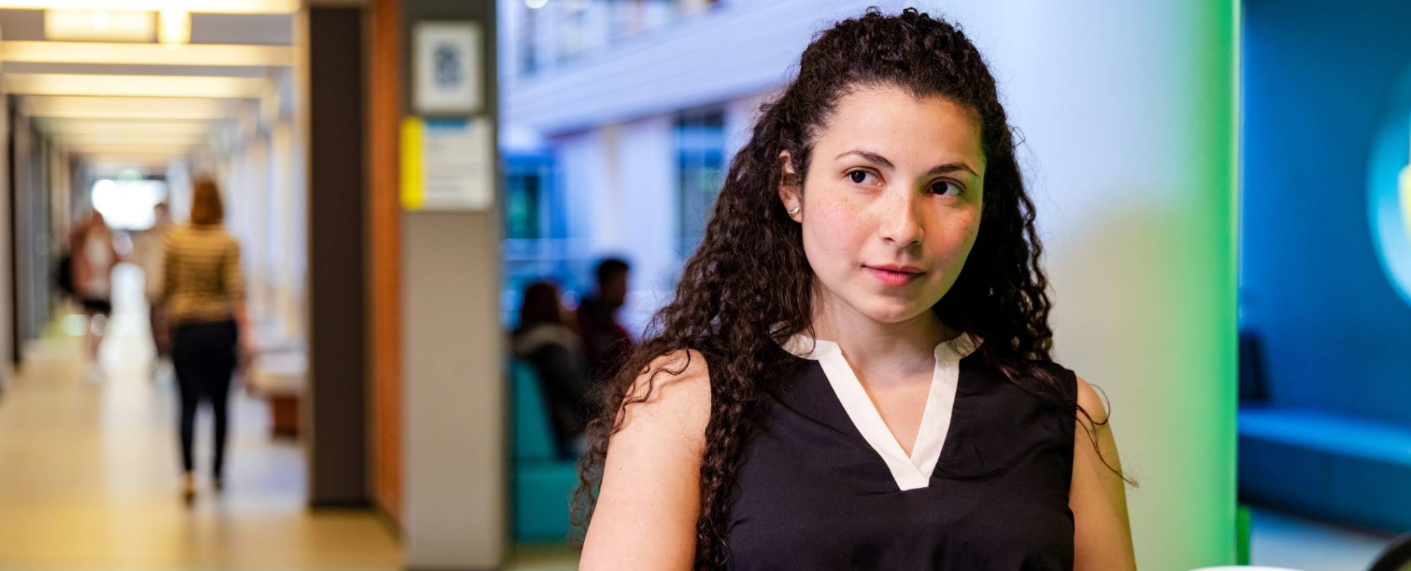 Post-hbo Bedrijfskunde, studeren, gang, koffie, pauze, Ruitenberglaan 31, 2022