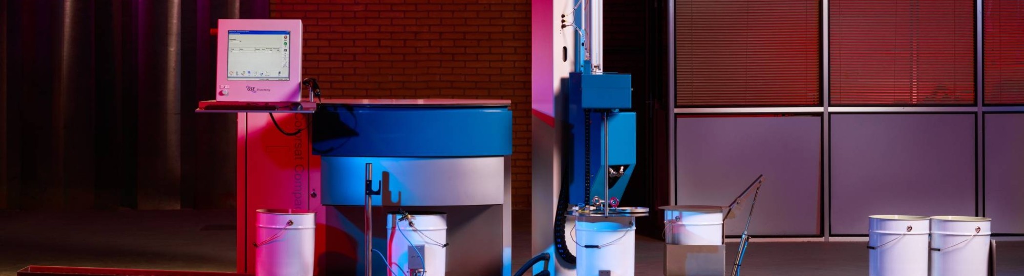 Sfeerbeeld van machine op de werkvloer bij GSE