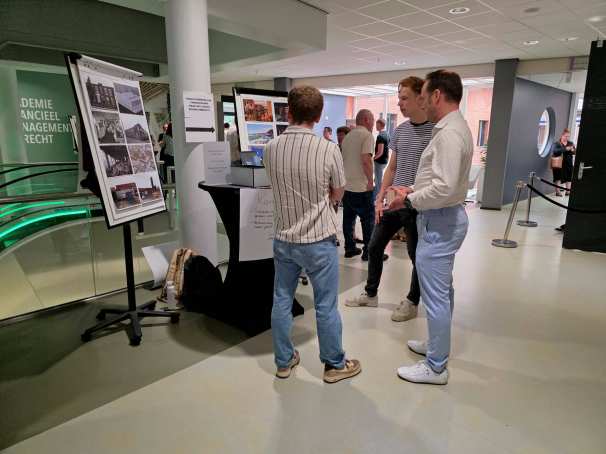 Foto gemaakt tijdens het event Circulaire Oogst op 26 juni 2025. Dit event is halfjaarlijks en vormt de afsluiting van de minor Circulaire Economie.