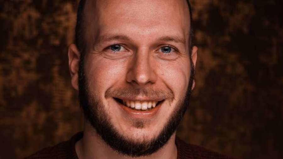 Portret van Bart Noordhof t.b.v. AI-Hub Live!

