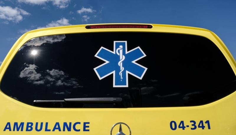 Achterkant ambulance