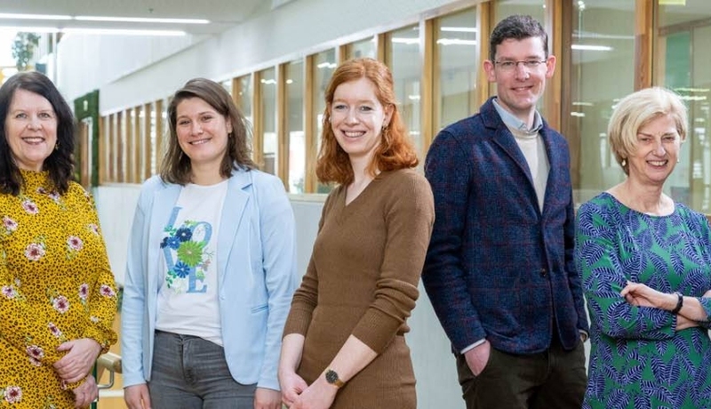 Leden lectoraat Wijkverpleging: Nicole Vullings, Sandra Wolf (ondersteuner), Anne Harderwijk, Dorien Oostra, Benjamin Wendt, Minke Nieuwboer, Jacqueline Theunissen