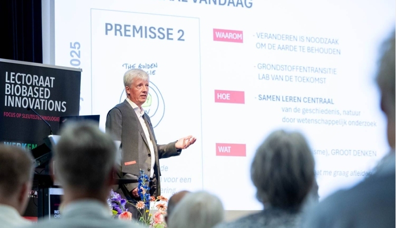 Christof Francke is lector Biobased Innovations van de HAN. Hij is gekoppeld aan HAN BioCentre