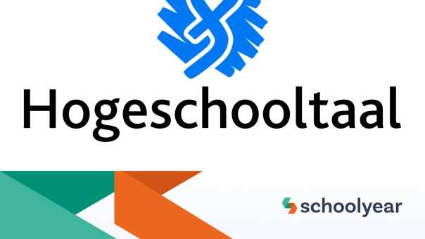 Digitaal toetsen logo's Schoolyear. Hogeschooltaal