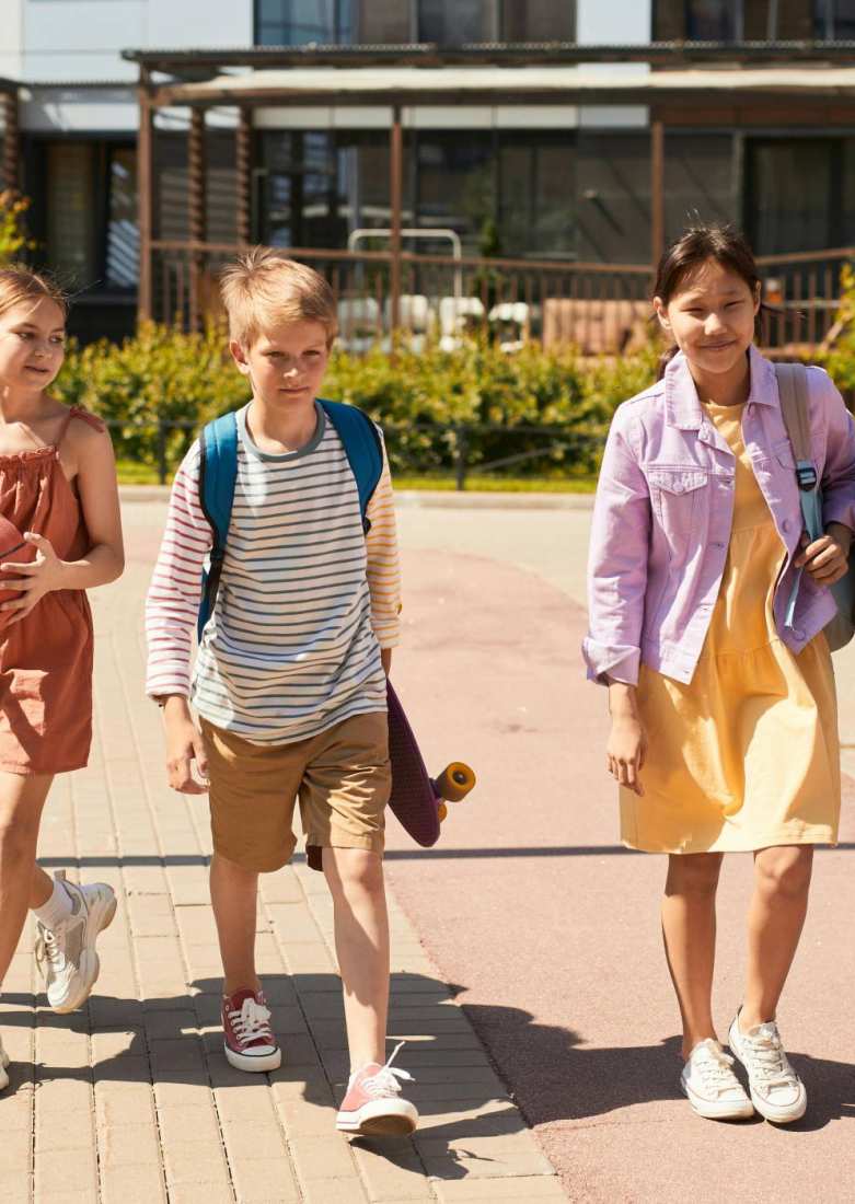 Foto tieners kinderen