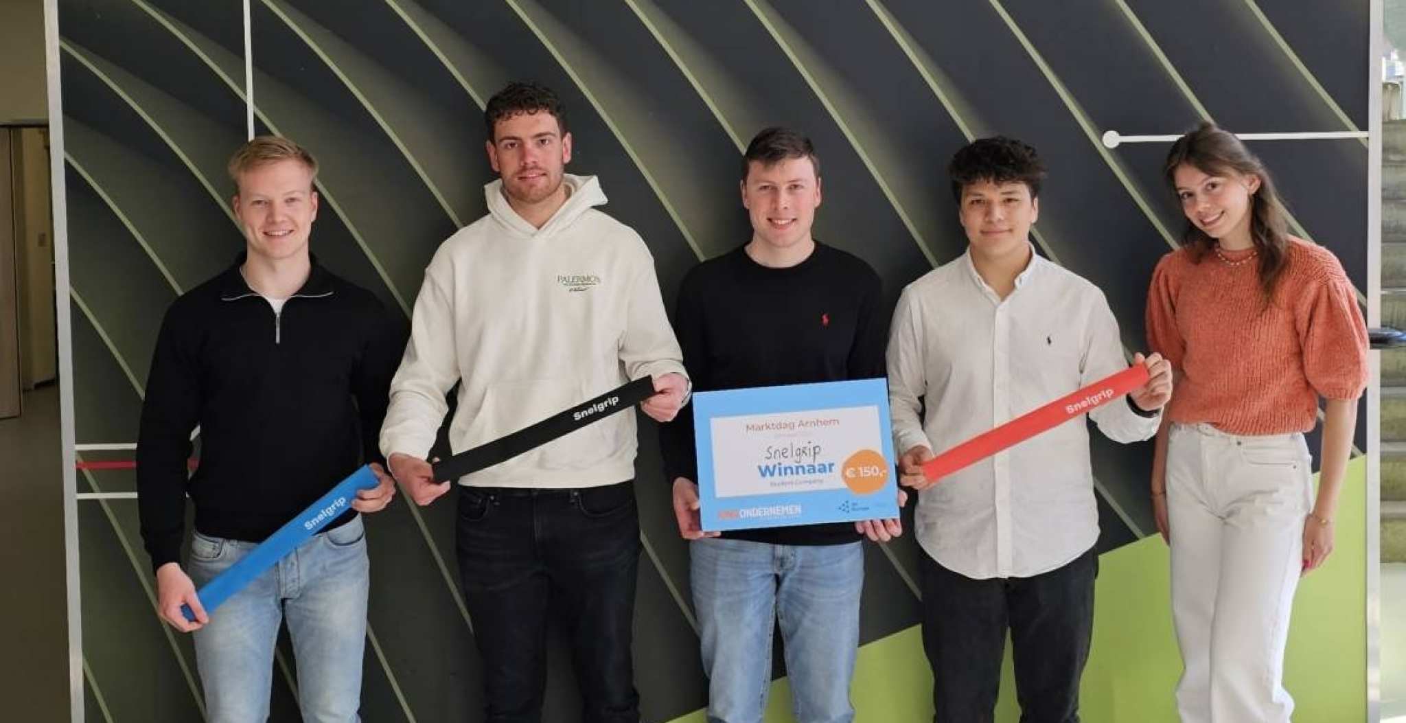 Studenten Technische Bedrijfskunde winnen prijs Jong Ondernemen met Snelgrip