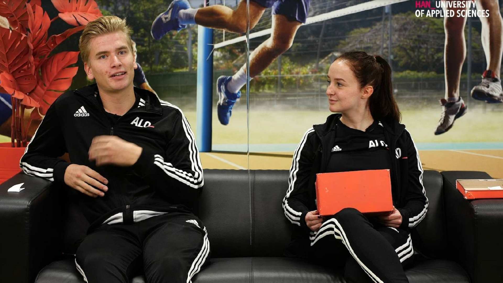bankvideo sfeer opleiding Jelle Takx en Lotte Ketzinger 2020