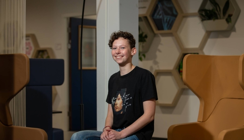 Bio-informaticastudent Maud Groenewegen