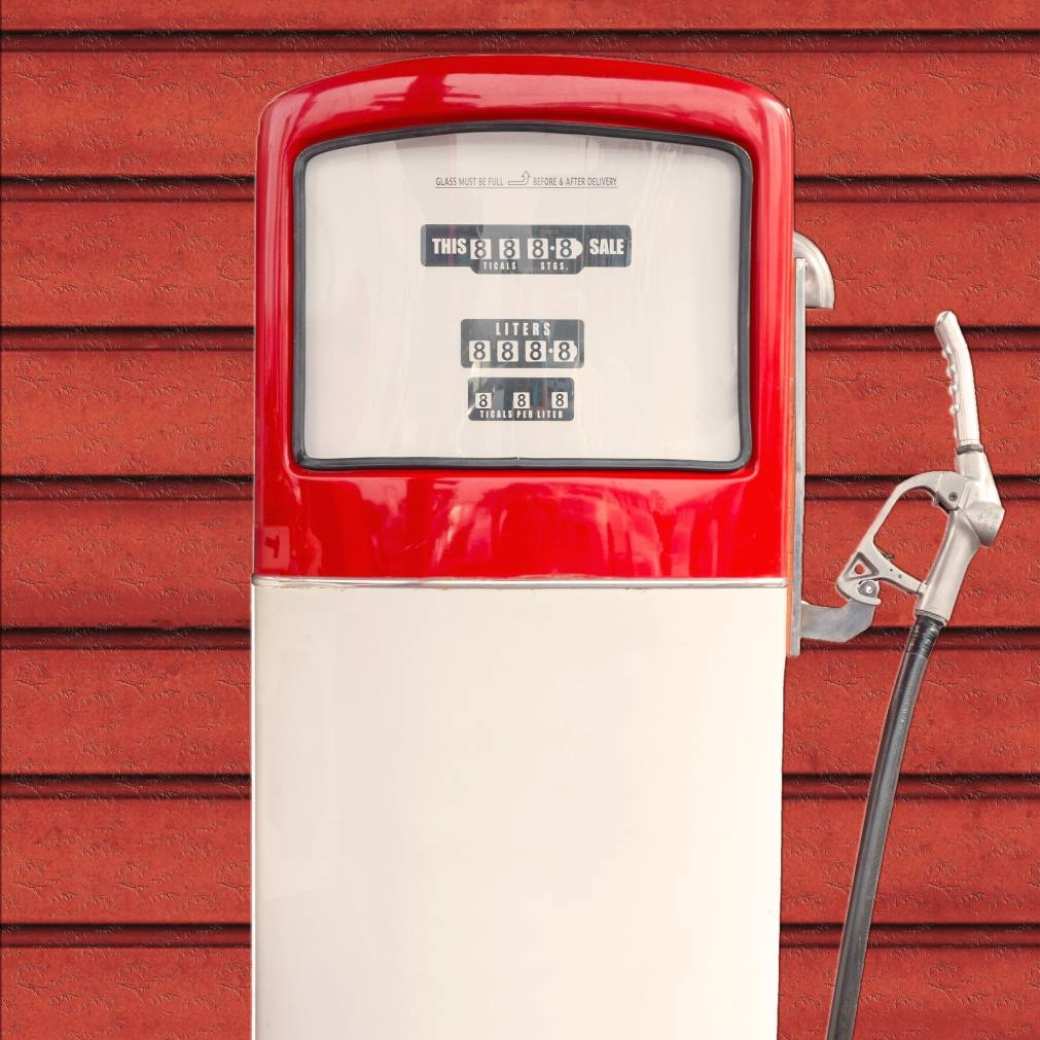 economisch-domein Event Pitstop benzine pomp muur 2022