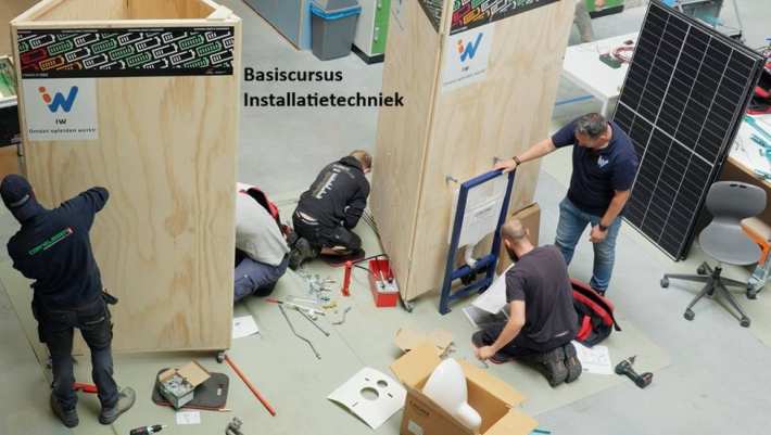 Sfeerfoto basiscursus installatietechniek, SEECE, InstallatieWerk Achterhoek/Rivierenland