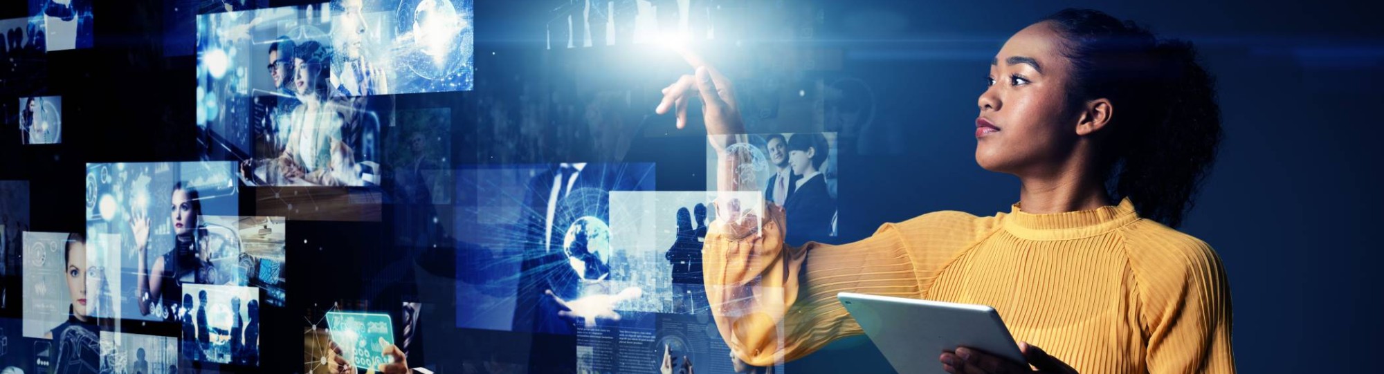 Stockbeeld ter ondersteuning van de post-hbo digital business transformation