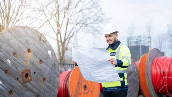 Rezan Rasoul  aan het werk in de energiesector