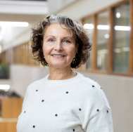 Witte trui met bollen