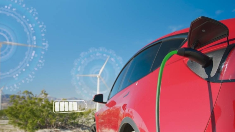 Energietransitie groene energie laadpaal