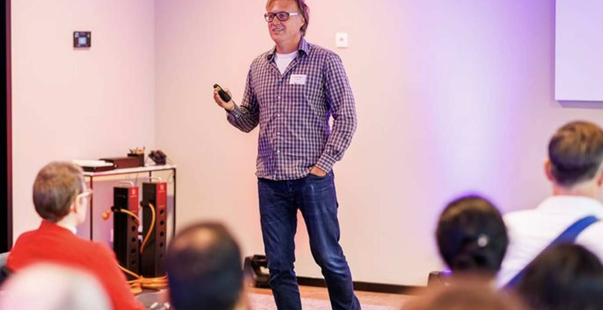 Bart Doorneweert tijdens unconference