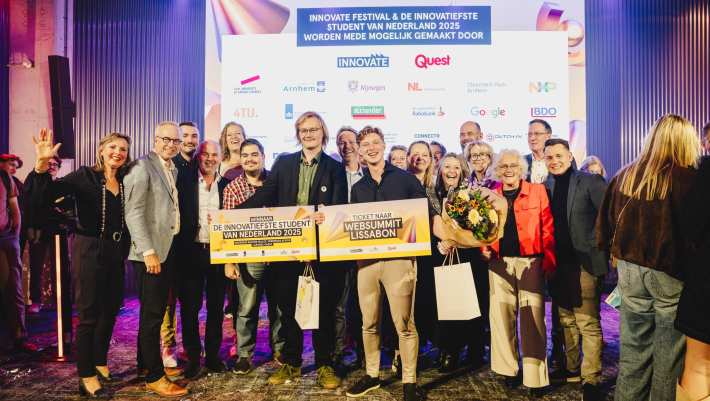 Innovatiefste student van Nederland 2025 Cleantechpark HAN winnaars Bas Emmaus en Richard Visser