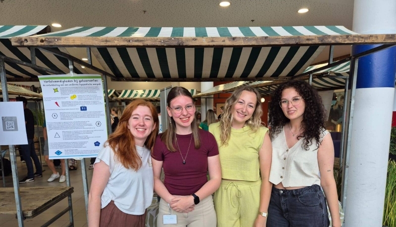 Studenten PZW  -project Vertelvaardigheden bij gehoorverlies 19 juni 25