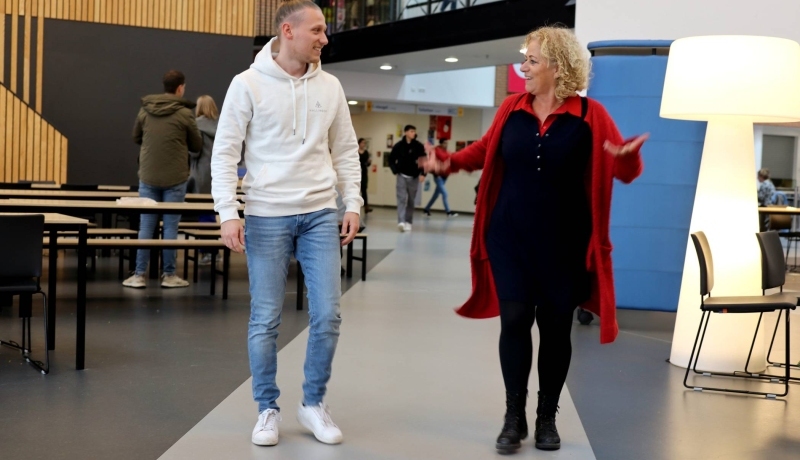 Sander de Bruin en Karin Sanders-van Heijst