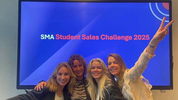 HAN studenten winnen SMA Sales Challenge 2025