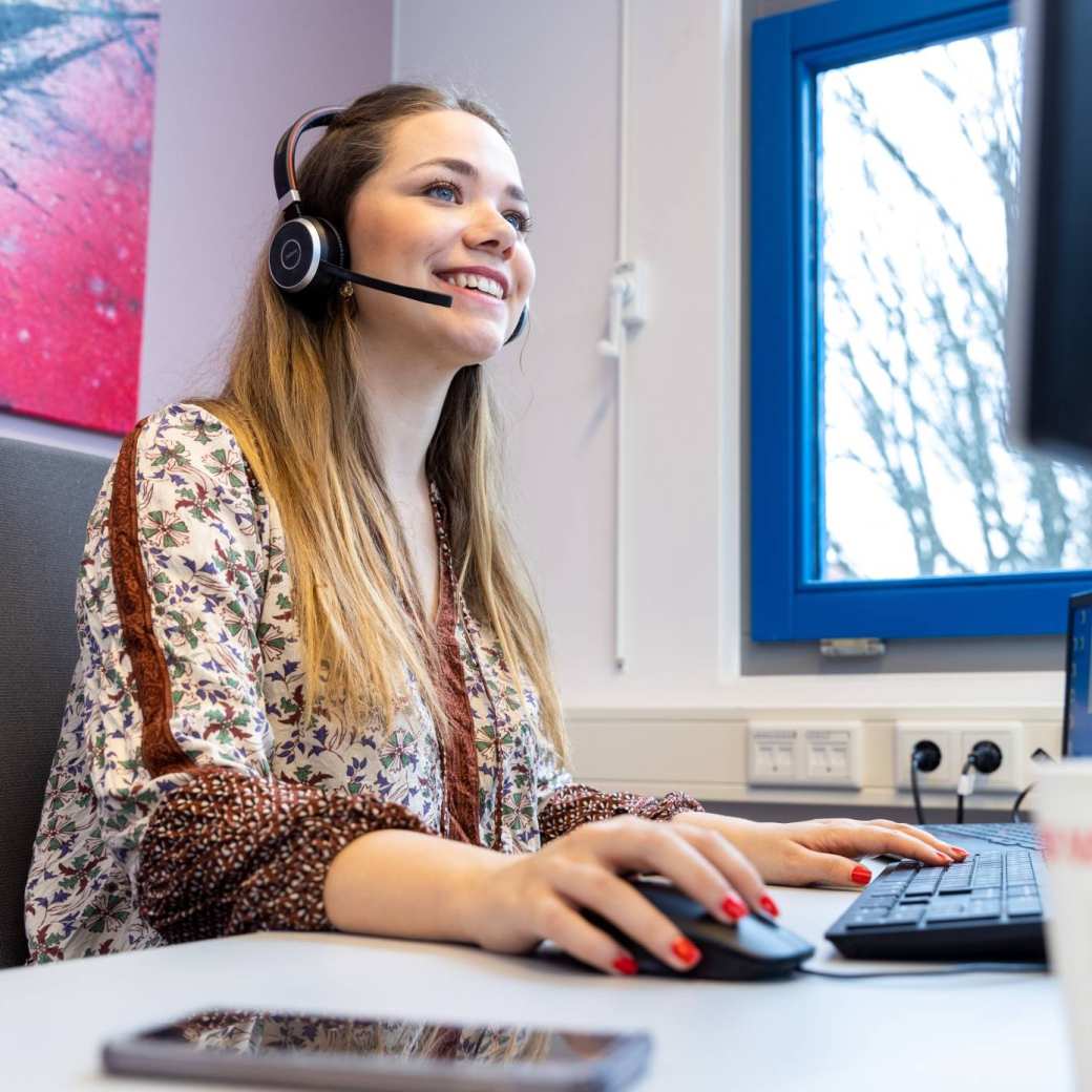 Telefoniste bij de HAN