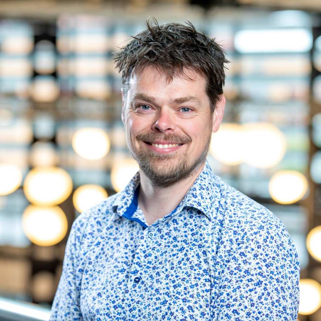 Senior onderzoeker Koen Dortmans