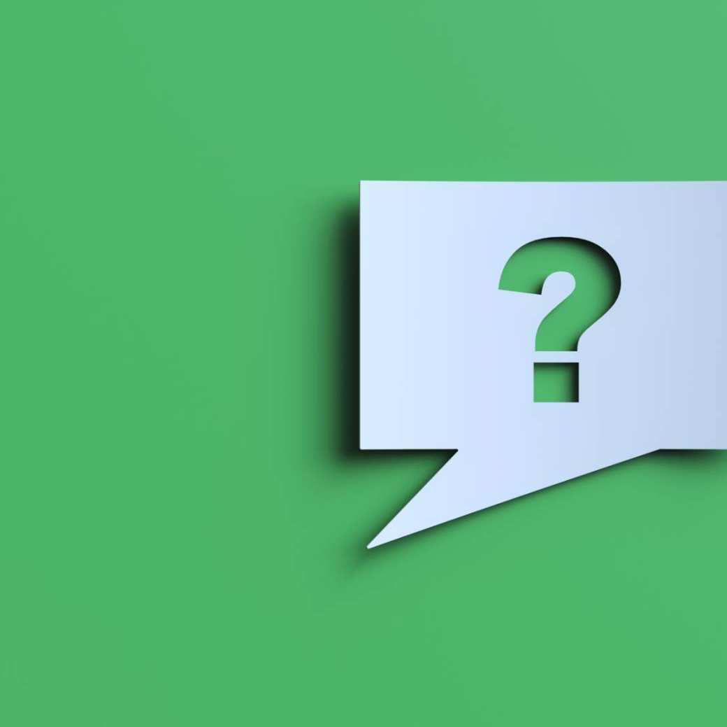 vraagteken vragen faq groen