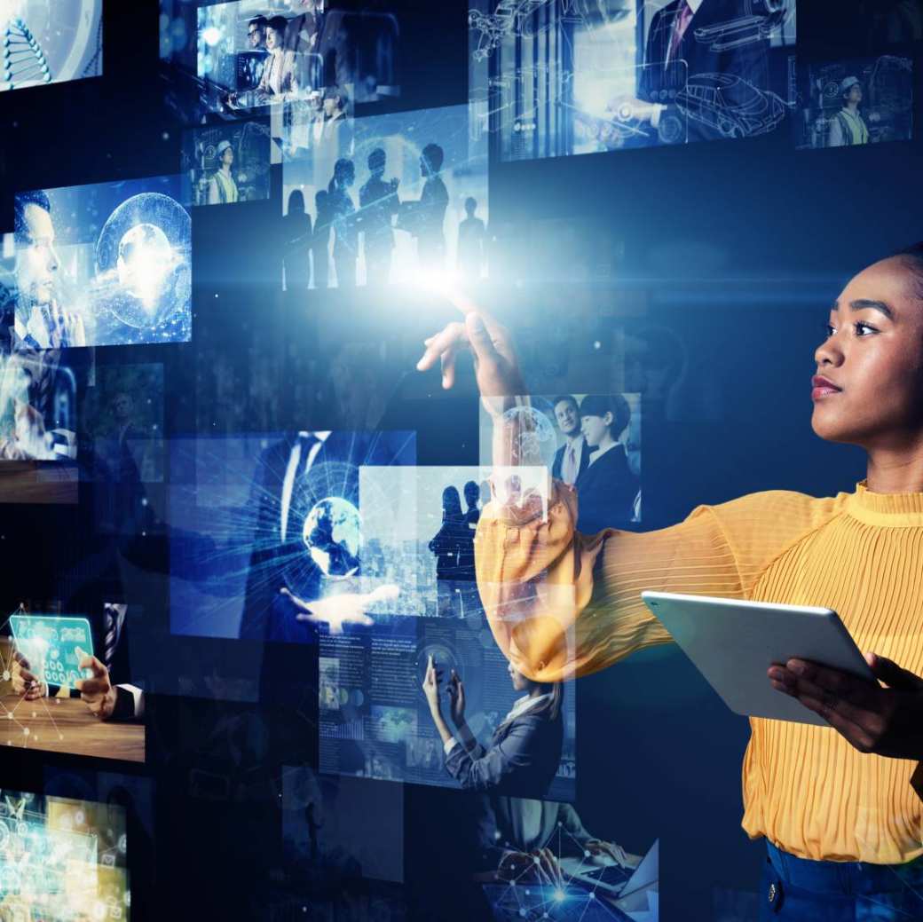 Stockbeeld ter ondersteuning van de post-hbo digital business transformation