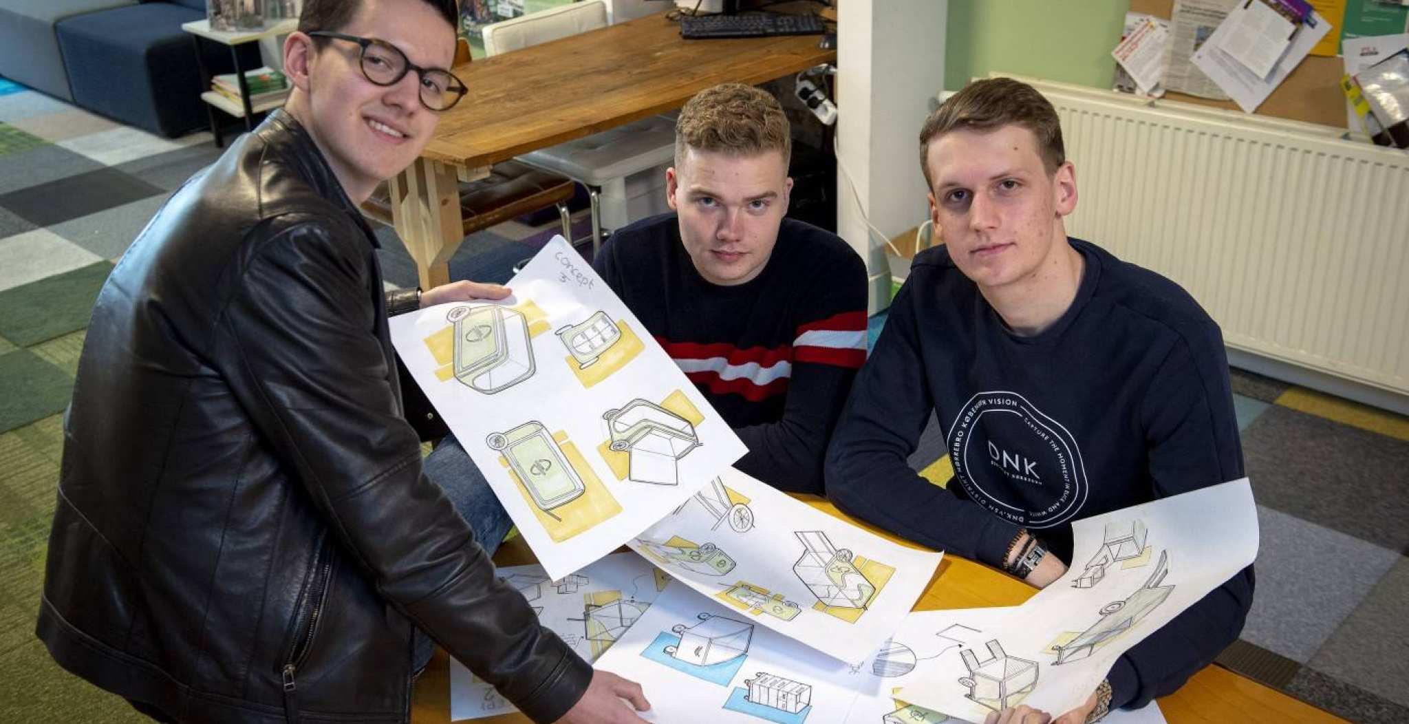 groene rijders tom chiel koen ipo industrieel product ontwerpen