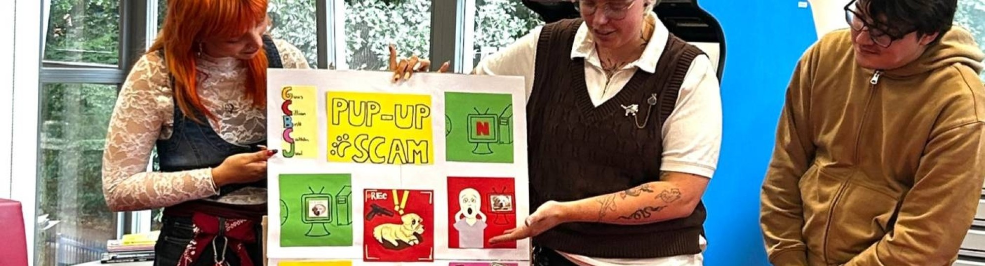 Studenten ontmaskeren dark patterns. Digitale alertheid tijdens de onboardingweek.