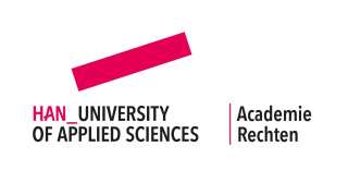 Het logo van de HAN, Academie Rechten