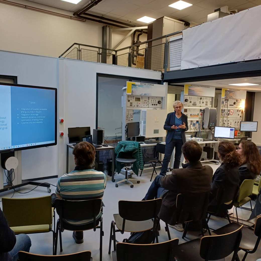 Workshop Smart Grids door Patricia Boogaard tijdens P4ELECS 1-10-2025