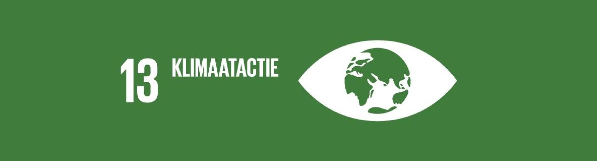Logo van SDG 13 klimaatactie