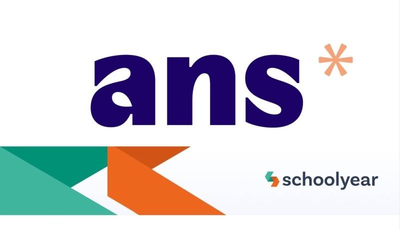 Logo's van de applicaties Ans en Schoolyear