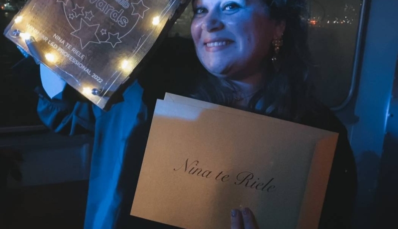 Foto van Nina te Riele voor een nieuwsbericht