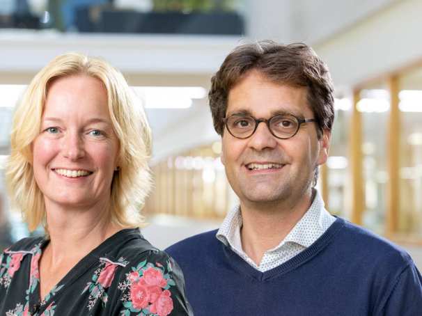 Gecombineerde foto van Elvira Folmer en Roel Grol
