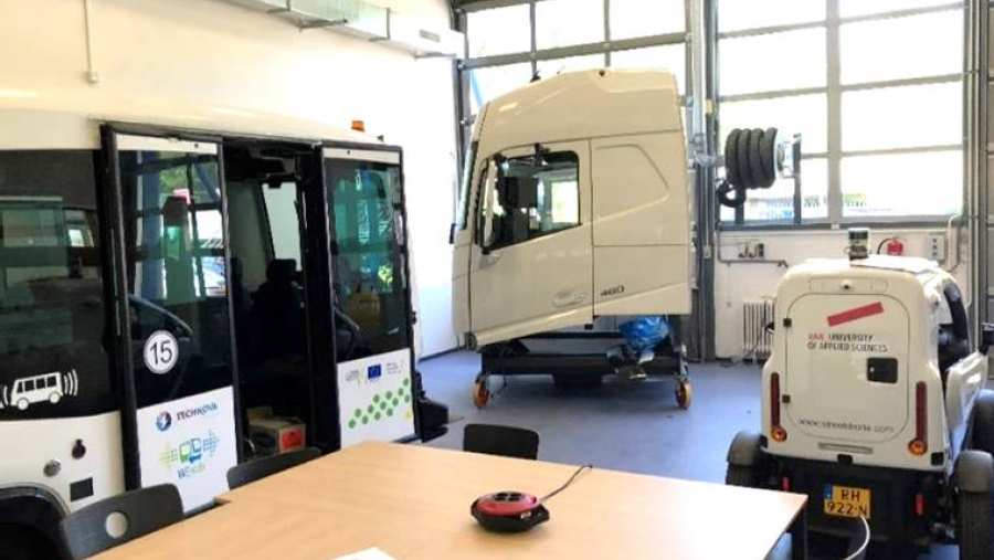 Lab Autonomous Vehicles bij Robotics at HAN