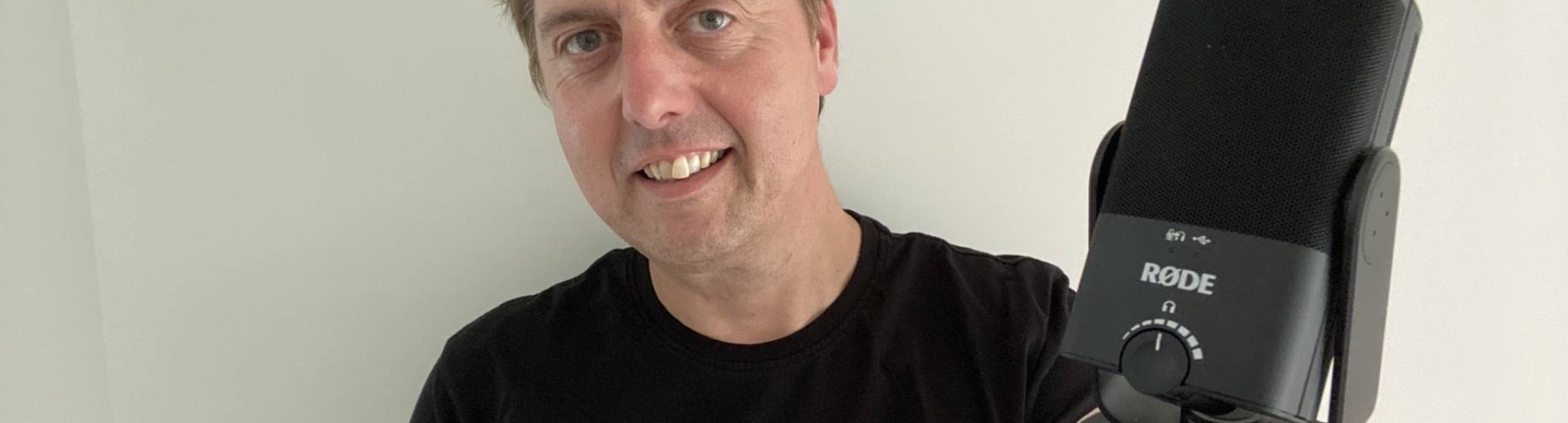 Foto Erwin van der Zande voor aankondiging collegetour