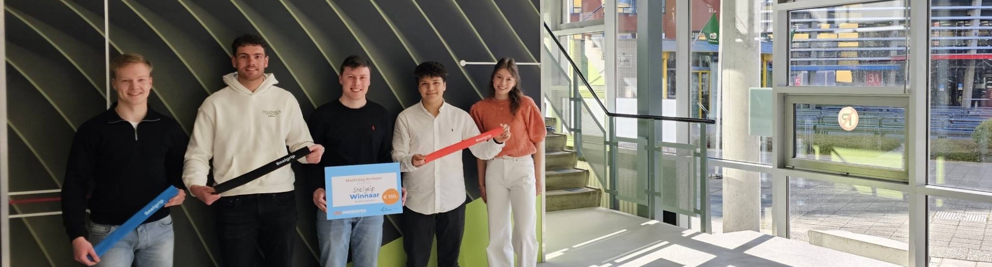 Studenten Technische Bedrijfskunde winnen prijs Jong Ondernemen met Snelgrip