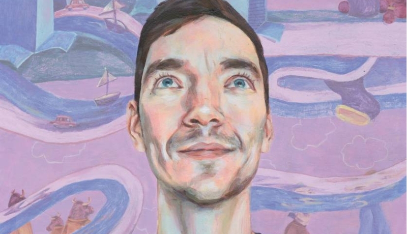 Poster van Fabian Francisicus met de titel Lekker gezellig