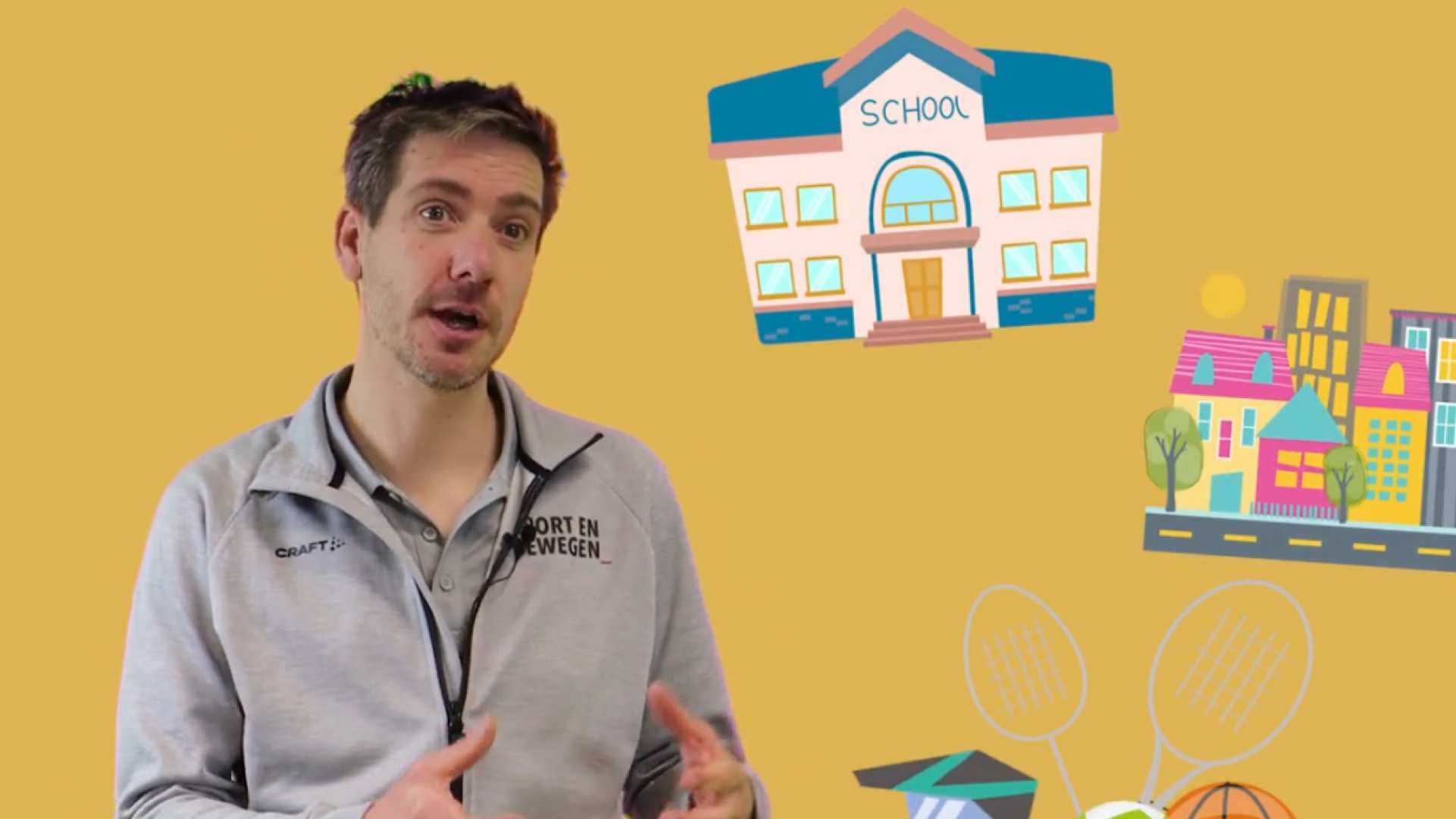 Health fotoshoot Wijkcentrum studentente schrijft op lijst plakbriefjes