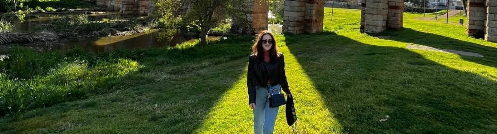 Life Sciences-student Zheliana Radilova loopt stage in Barcelona