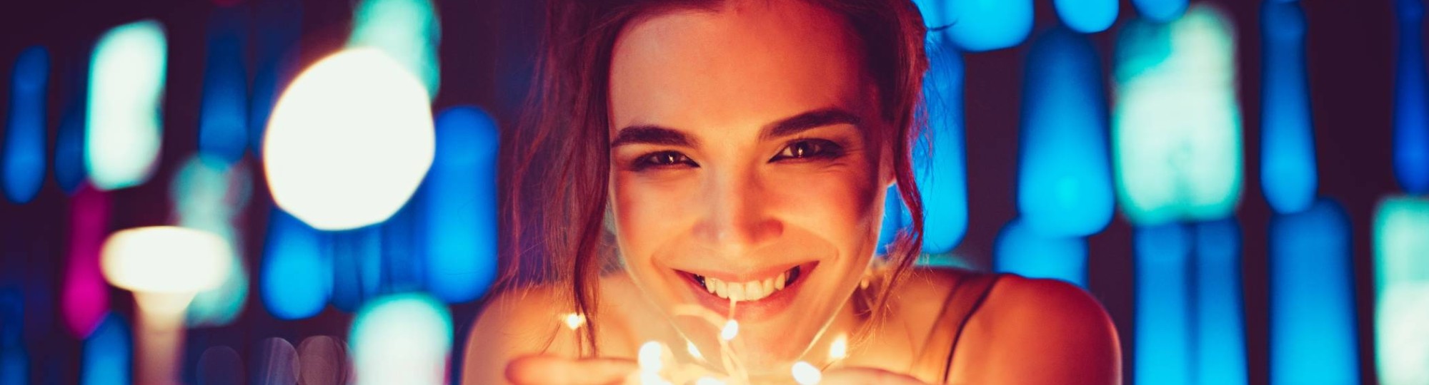 HAN Open Dag voltijd 2021 2022 header meisje met lichtjes