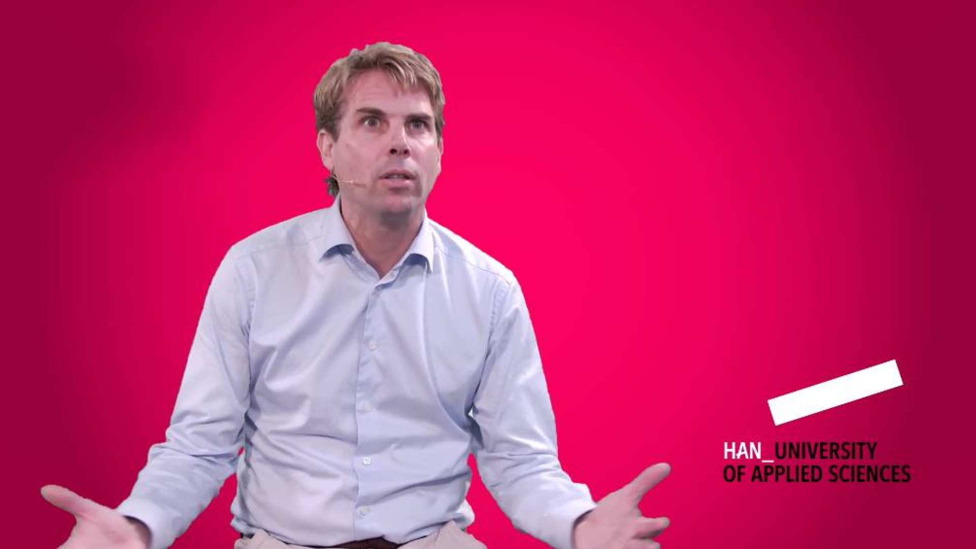 Screenshot van introductievideo post-hbo Sales Management 