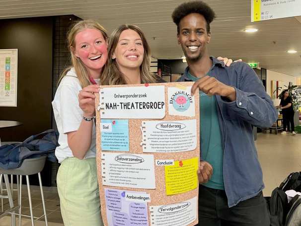 3 studenten Ergotherapie zijn genomineerd van de hbo scriptieprijs van Ergotherapie Nederland