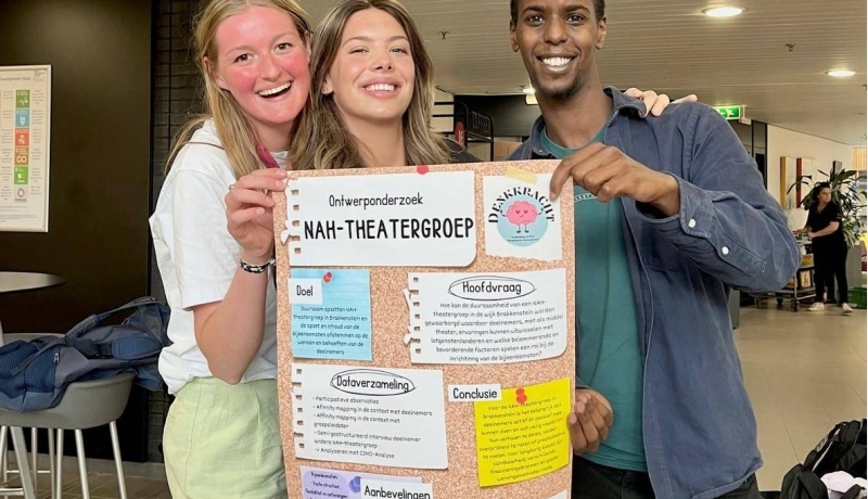 3 studenten Ergotherapie zijn genomineerd van de hbo scriptieprijs van Ergotherapie Nederland