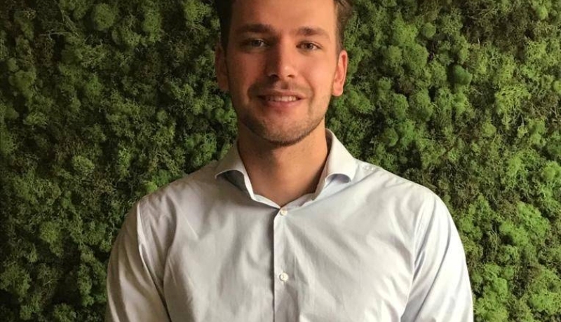 Portretfoto Jesse de Klerk, HAN-alumnus bachelor F&C en master Circulaire Economie