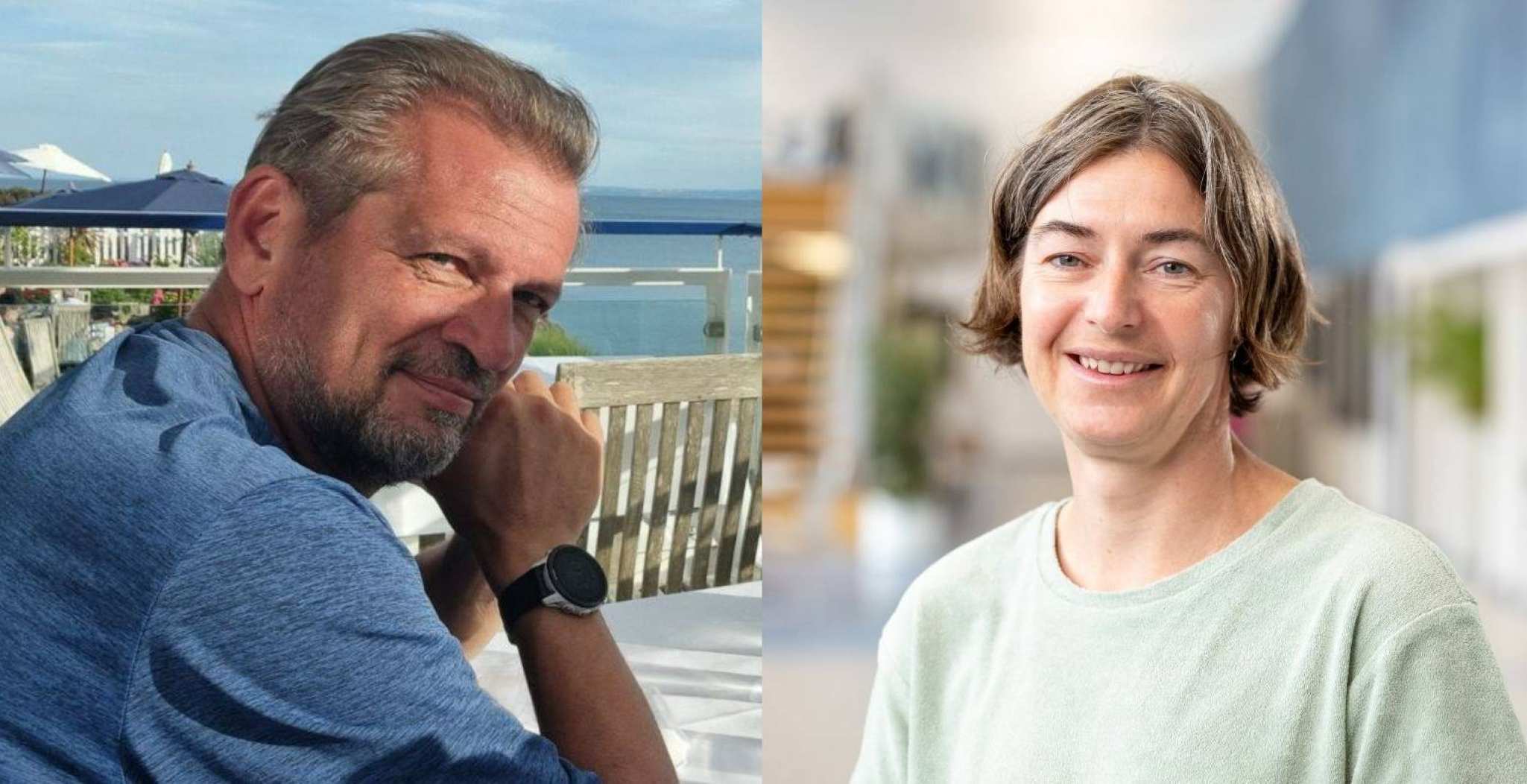 Links: Edwin Castelein (Stafdirectie Informatiemanagement, Enterprise Architect). Rechts: Marijn Post (OOK Services, Adviseur Leren en Werken met ICT). Edwin en Marijn zijn onderdeel van het HAN Sleutelteam.