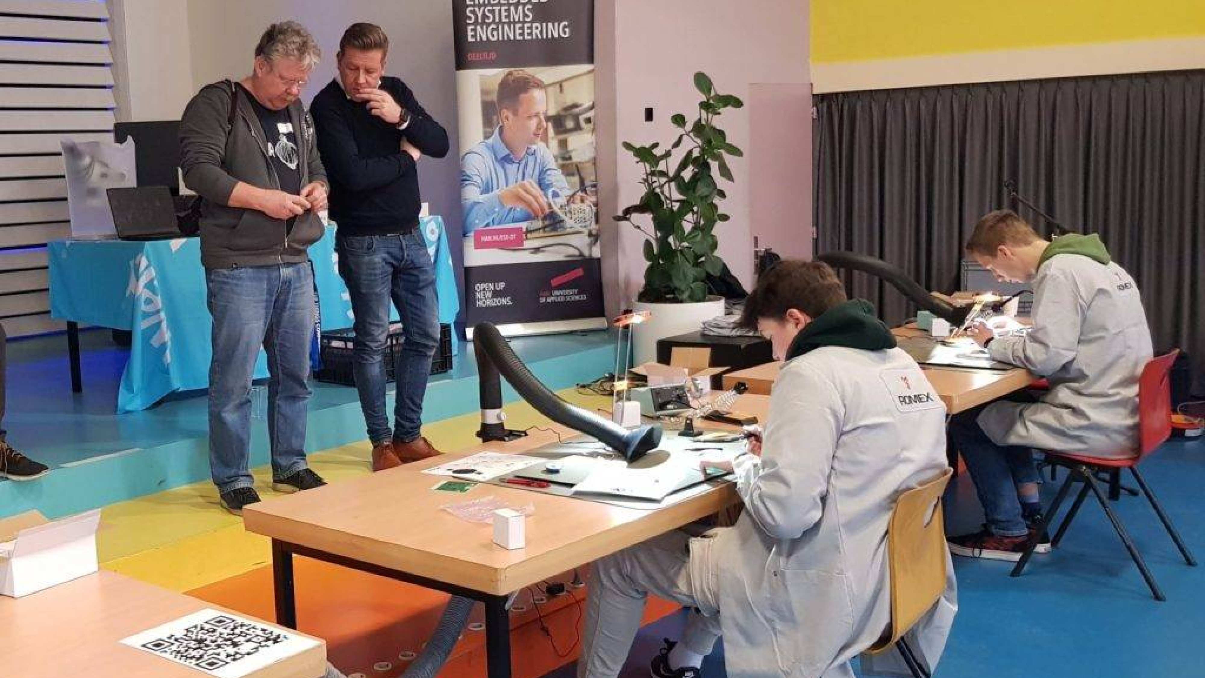 Sfeerfoto van de eerste ESE-dag op 27 januari 2023