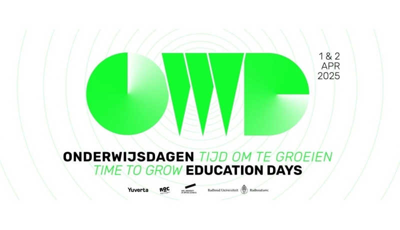 Insite header met extra wit voor het evenement onderwijsdagen 2025